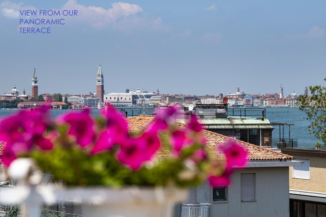 Hotel Villa Delle Palme Венеция Лидо Екстериор снимка